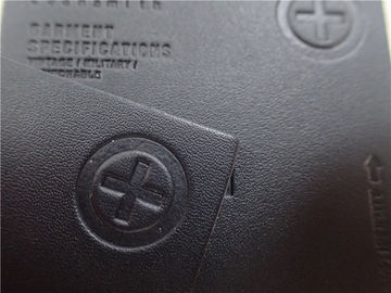 Logo à haute fréquence sur des corrections de cuir d'unité centrale pour les jeans OEKO à la mode