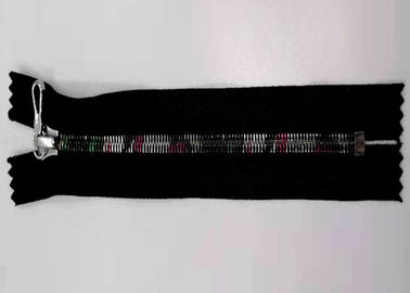 5# coloré et petites tirettes de dents en métal pour les manteaux/métal ouvert passe comme un éclair