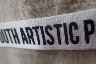 Label d'impression d'écran de silicone de ruban/logo 3D blanc d'autocollants écran en soie