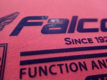 Anti labels de tissu de transfert de chaleur de sublimation pour l'habillement, sacs, chapeaux