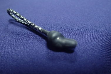 Bande non élastique de corde avec des fins de silicone pour l'extracteur de sac, veste, sac d'utilisation