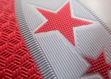 Le fer mou sur TPU Badges le transfert de chaleur de relief par 3D en soie de logo d'impression d'écran