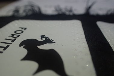 Labels adaptés aux besoins du client d'habillement de transfert de chaleur de forme pour la décoration de bagage