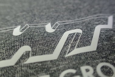 Corrections d'impression d'écran de fonction antidérapage/labels faits sur commande habillement de tissu