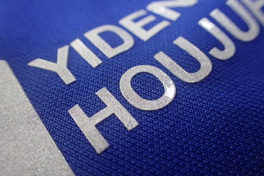 Label réfléchi de transfert de chaleur d'impression d'écran pour des uniformes du football