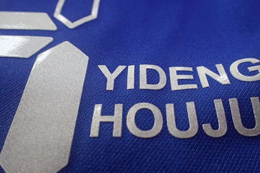 Label réfléchi de transfert de chaleur d'impression d'écran pour des uniformes du football
