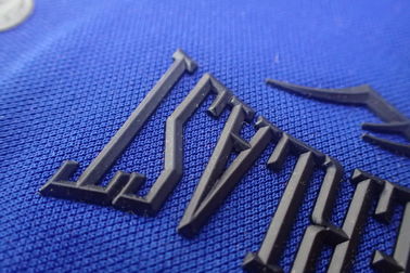 corrections de transfert de chaleur du logo 3D pour la couleur durable lavable de Pantone d'habillement