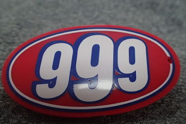 Cousez - sur des corrections de logo de silicone de l'impression d'écran OEKO