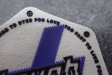 Corrections en caoutchouc de logo d'injection d'OEKO
