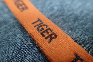 Silicone de collier imprimant la bande élastique de polyester de pdf