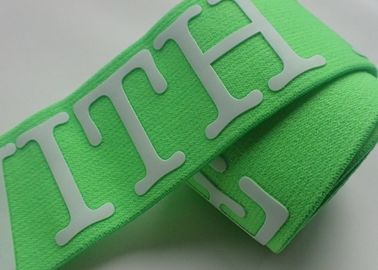 Élastique coloré adapté aux besoins du client de jacquard de bande de Logo Printing Manufacturers Elastic Book