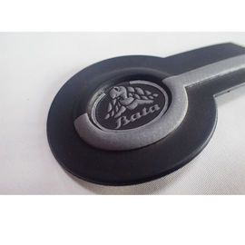 Le fer sur la marque de relief imprimée TPU doux de sport raccorde pour des vêtements de sport