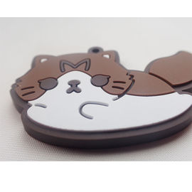 Insigne en plastique mol fait sur commande personnalisé de silicone