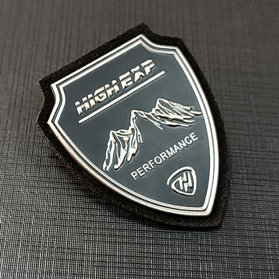 L'habillement Logo Patches High Frequency Soft a gravé la correction en refief de l'insigne 3D Tpu pour des vêtements