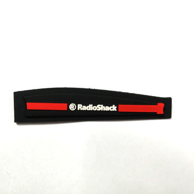 Concevez le vêtement en fonction du client du T-shirt 3D Logo Plastic Silicone Badge For d'étiquettes d'habillement