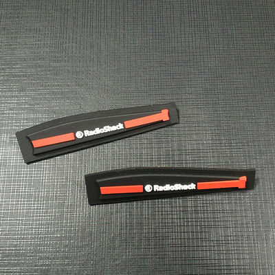 Concevez le vêtement en fonction du client du T-shirt 3D Logo Plastic Silicone Badge For d'étiquettes d'habillement
