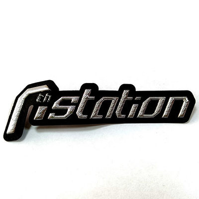 Habillement fait sur commande Logo Patches de l'Applique 3D Tpu d'insigne de presse de la chaleur de soudure de drapeau