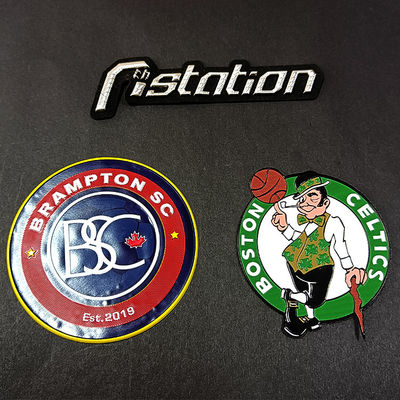 Habillement fait sur commande Logo Patches de l'Applique 3D Tpu d'insigne de presse de la chaleur de soudure de drapeau