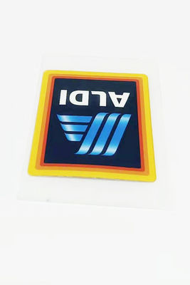 Les labels de Tagless d'autocollants de service d'impression de transfert de chaleur de T-shirt conçoivent le logo en fonction du client