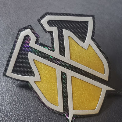 3d a soulevé le label de Logo Silicone Heat Transfer Clothing de marque d'effet pour le T-shirt