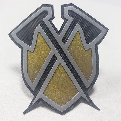 3d a soulevé le label de Logo Silicone Heat Transfer Clothing de marque d'effet pour le T-shirt