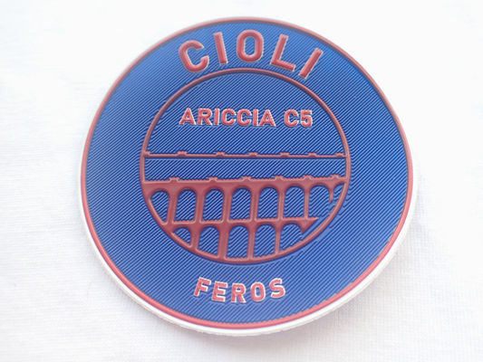 Corrections faites sur commande du transfert de chaleur d'impression d'écran en soie 3D Logo Embossed TPU