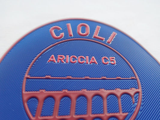 Corrections faites sur commande du transfert de chaleur d'impression d'écran en soie 3D Logo Embossed TPU