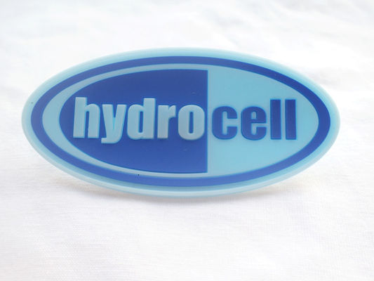 Le PVC mou de marque faite sur commande marquent Logo Patch en caoutchouc lavable