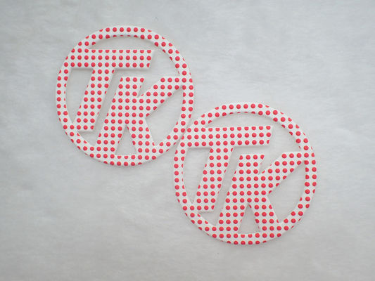 Label fait sur commande imprimant les labels en caoutchouc d'habillement de transfert de chaleur de silicone de TPU