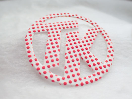Label fait sur commande imprimant les labels en caoutchouc d'habillement de transfert de chaleur de silicone de TPU