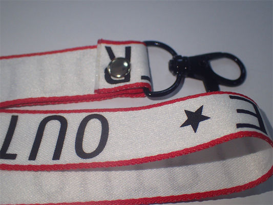 Bande et courroie de sangle imprimées par sublimation de polyester avec le logo fait sur commande