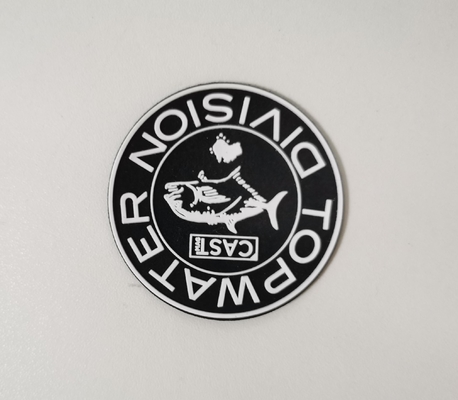 Transfert de chaleur adapté aux besoins du client d'habillement imprimant le logo du silicone 3D de labels