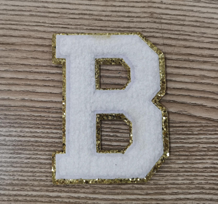Les corrections de lettre brodées par serviette chaleur des labels de transfert pour des vêtements