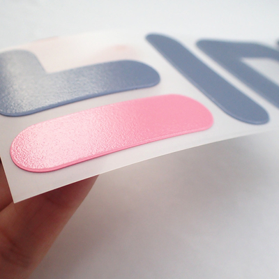 Labels écologiques d'habillement de transfert de chaleur du silicone 3D avec votre propre logo