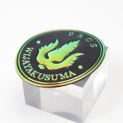 Le transfert de chaleur de Team Club Logo TPU du football de la crête 3D raccorde à haute fréquence