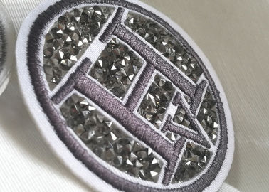 Corrections en caoutchouc créatives du logo 3D, labels lavables d'habillement de PVC de tissu