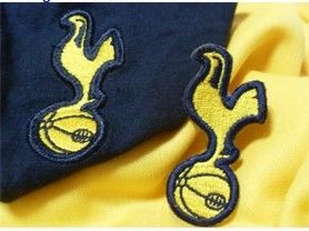 Corrections de sports brodées par logo d'équipe, insignes d'équipe de football de tissu
