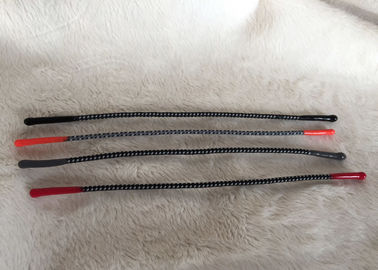 Astuces molles de fin de silicone d'extracteur en caoutchouc élastique réfléchi de tirette pour le vêtement