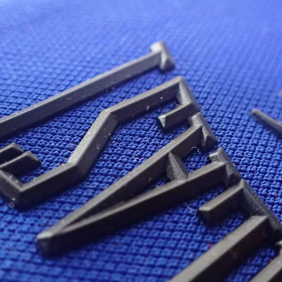 Impression 3D en silicone Logo de transfert de chaleur Étiquettes de vêtements Badge en silicone