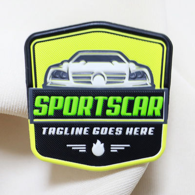Étiquettes TPU sur mesure pour le transfert de chaleur en usine Embossé 3D TPU Logo Patches Patch de marque pour vêtements