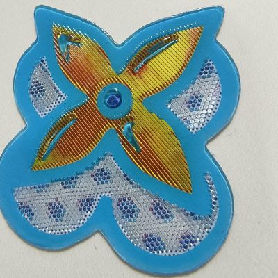 Coudre sur mesure Phantonm effet de couleur Holographique Fancy TPU patchs doux