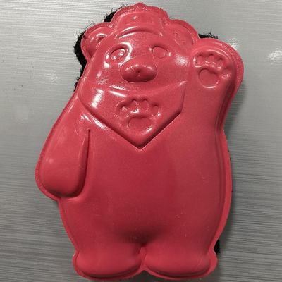 Cadeaux promotionnels souvenirs Personnalisés Ours Aimants de réfrigérateur Badge Magnétiques en forme de TPU Oekotex colorés