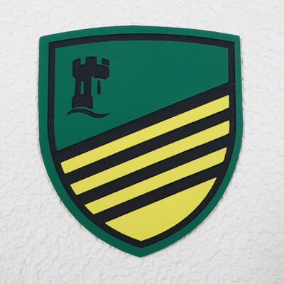 Étiquette imprimée sur écran de silicone personnalisée étiquette de logo durable imperméable pour vêtements de sport et uniformes