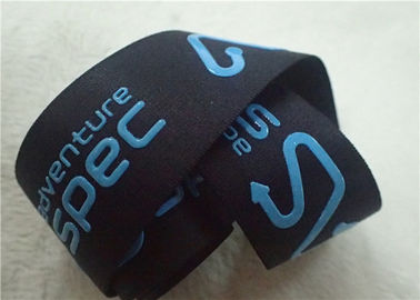 Corde caractéristique d'écran d'impression de label de jacquard de petit pain brillant de bande élastique pour la décoration