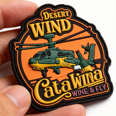 Badges TPU haute fréquence 3D personnalisés avec matériau en silicone et logos personnalisés pour l'image de marque des patchs de vêtements et de vêtements durables
