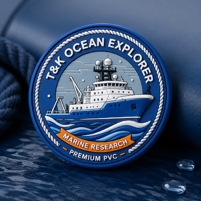 Badges en TPU haute fréquence 3D en silicone personnalisé avec logos idéaux pour la marque de vêtements et les applications de patch de vêtements durables