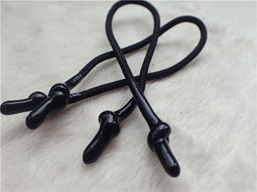 La bande non élastique simple de corde de couleur avec Shinny le silicone Edings pour l'extracteur de sac