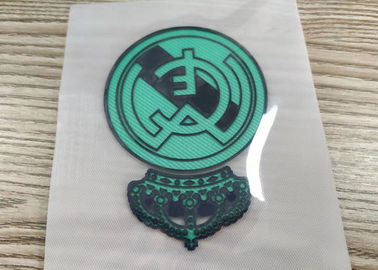 Le fer fait sur commande sur Logo Sticker High Frequency de relief par 3D TPU raccorde pour des vêtements de sport