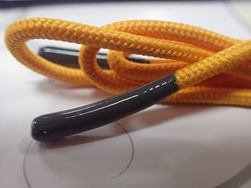 Corde non élastique à la mode avec des fins brillantes de silicone favorables à l'environnement