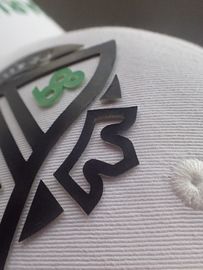 Chaud - la colle soutenant le label/coutume d'impression d'écran du logo 3D a imprimé des corrections